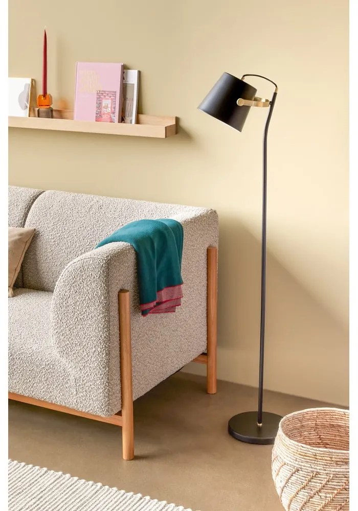 Стенен рафт за снимки от декор от дъб в естествен цвят 120 cm Folk – Hübsch