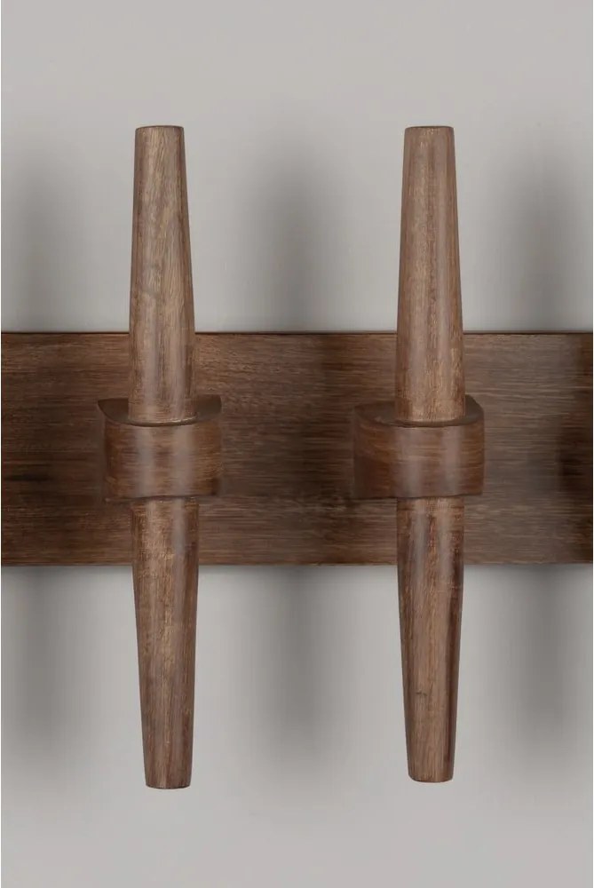 Стенна закачалка от масивно манго в естествен цвят Jakub – Dutchbone