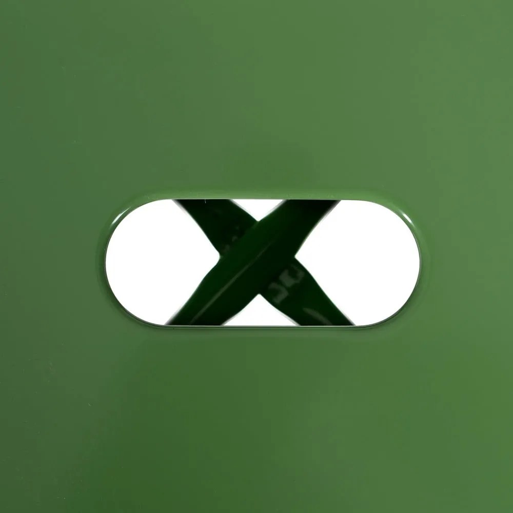 Зелени метални бар столове в комплект 2 бр. (височина на седалката 61 cm) – Ixia