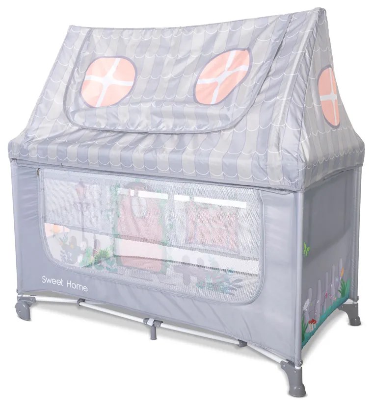 LORELLI Classic Кошара на 2 нивa с покрив SWEET HOME GREY