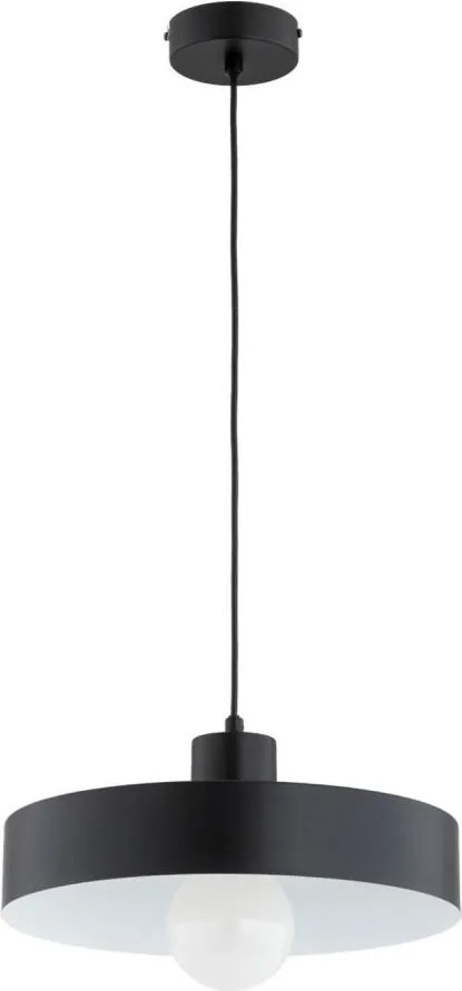 Висяща лампа на кабел NEVERA 1xE27/15W/230V черна