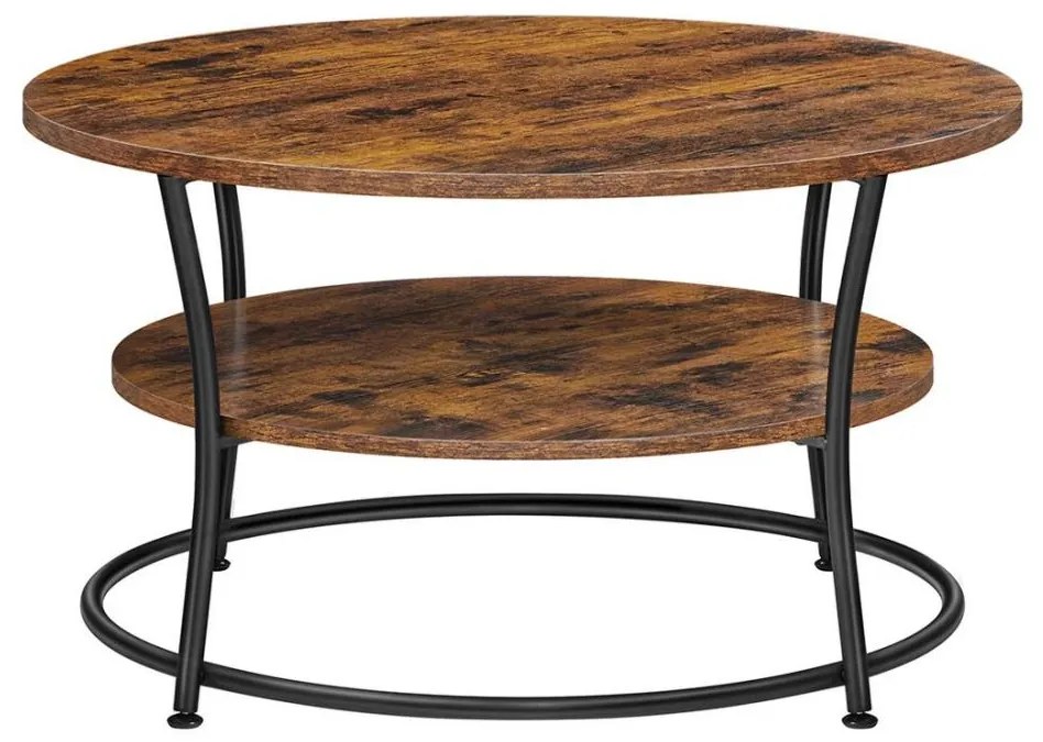 Конферентна маса ELDUR кафява/черна