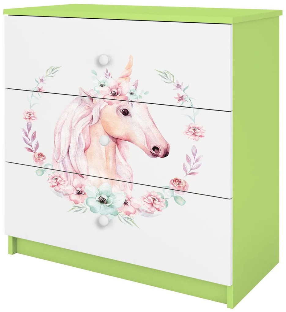 Скрин Babydreams Cartoon-Prasino-Unicorn