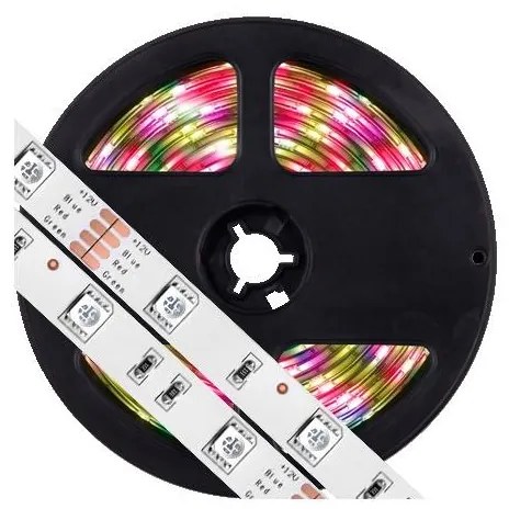 LED RGB Димируема лента 5м LED/14,4W/12V IP54