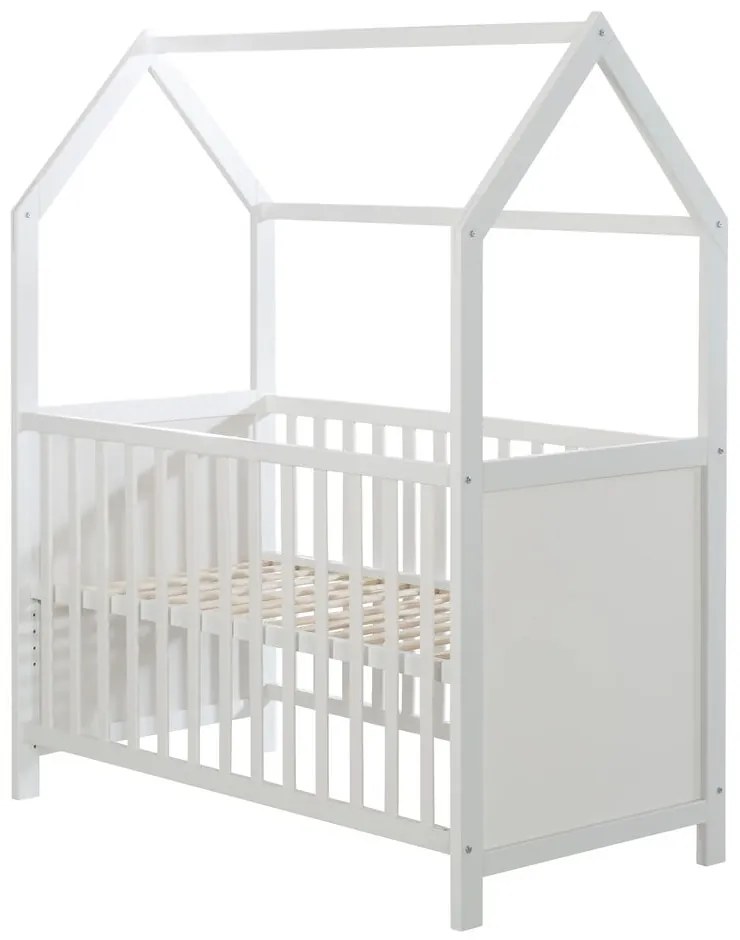 Бяло детско легло 60x120 cm - Roba