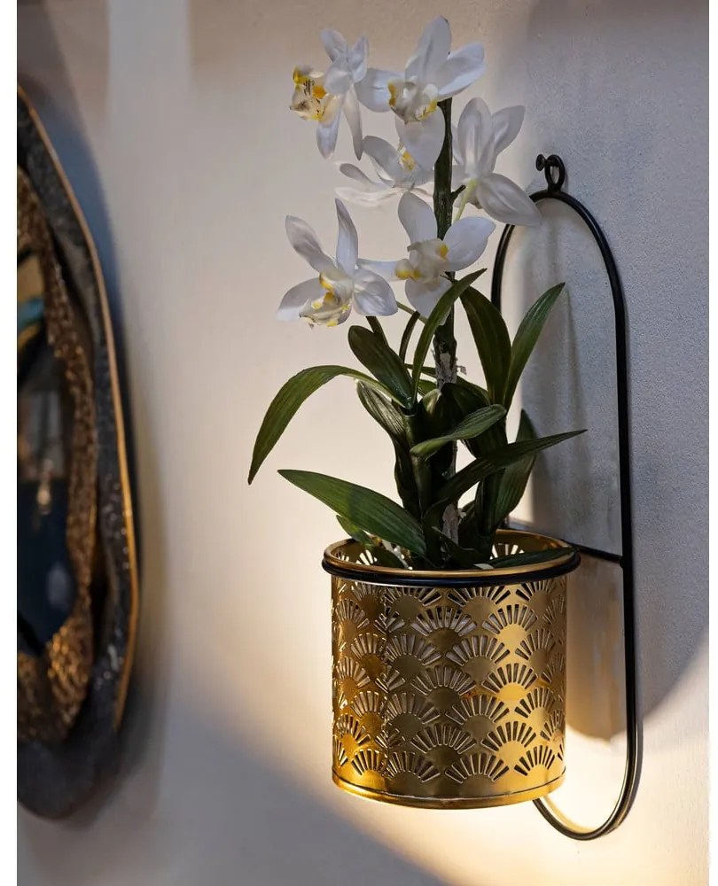 Метален държач за саксия ø 14 cm (височина 37 cm) Hong – Mauro Ferretti