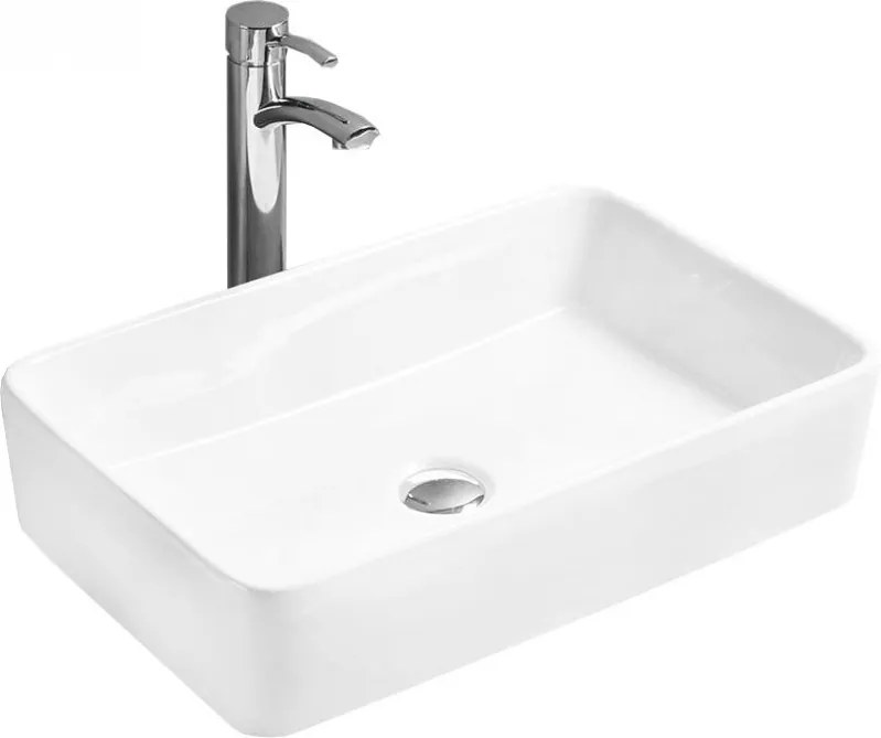 Mexen Catia монтирана върху плот мивка 61 x 41 см, бяла - 21316100