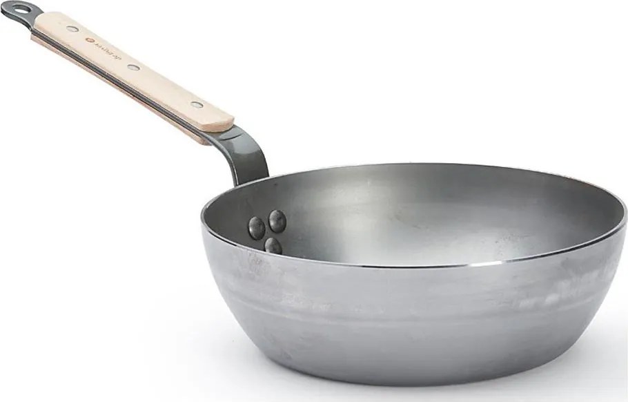 De Buyer 5714.24 - Дълбок тиган MINERAL B BOIS 24 см