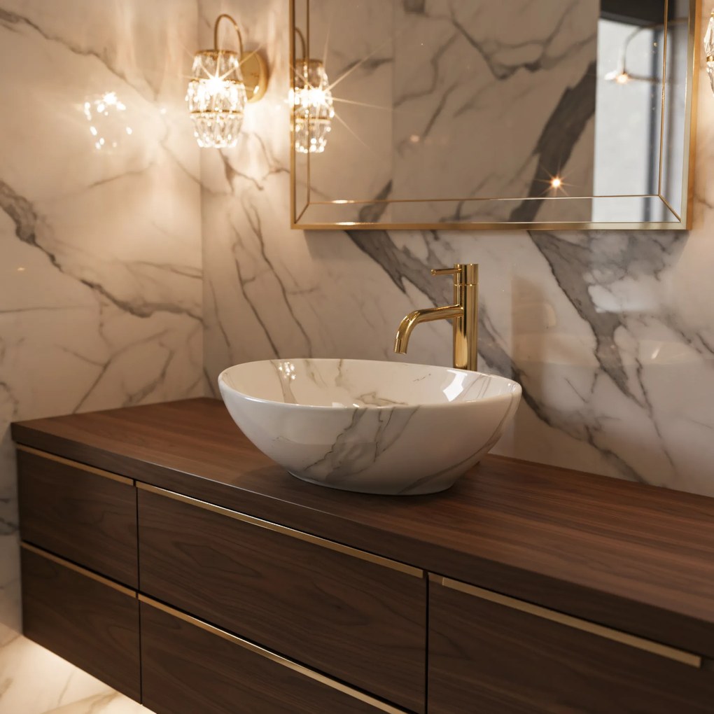 Умивалник за плот Rea Sofia Shiny Aiax