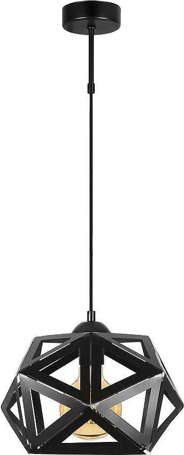 Пендел ДАРС 1, черен, 1xE27