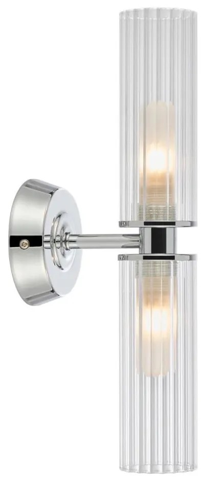 Markslöjd 109027 - Аплик за баня RIMINI 2xG9/20W/230V IP44 лъскав хром