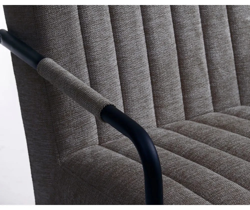 Тъмносиво кресло Trout – Unique Furniture