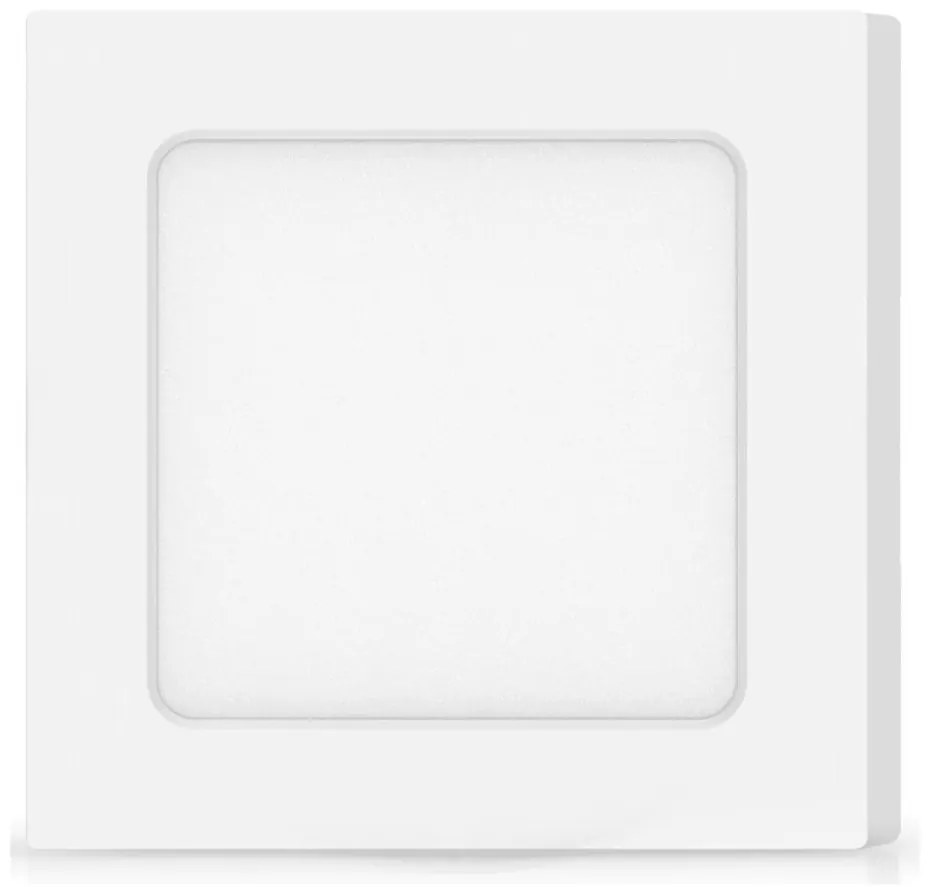 Aigostar - LED Плафон за повърхностен монтаж LED/6W/230V 12,2x12,2 см 3000K бял