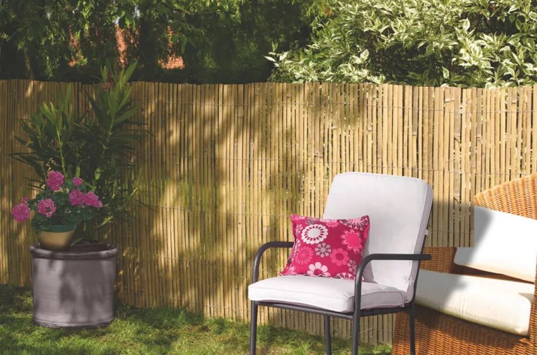 Nortene - Ограда от естествен бамбук Bamboocane - 2 х 5м