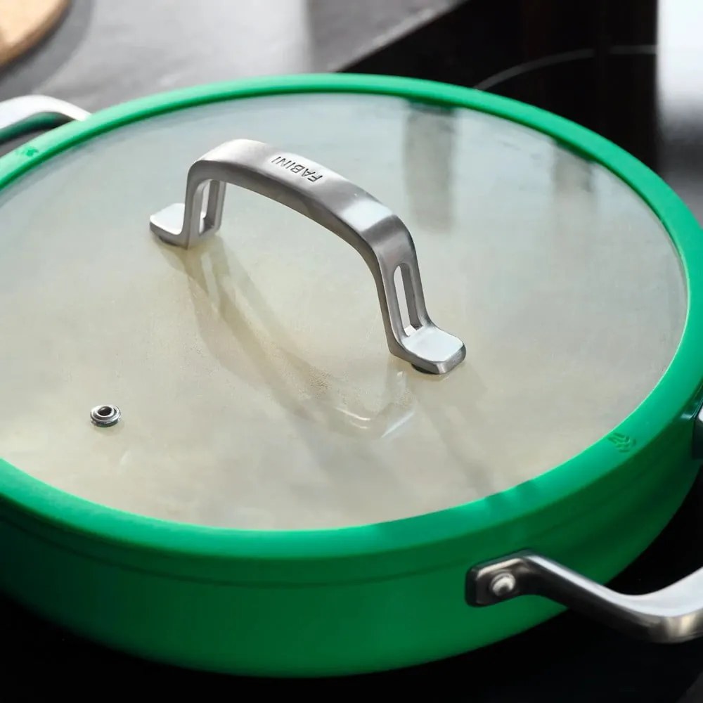 Тиган с капак/с керамично покритие ø 28 cm tegame Meda 3.0 – FABINI