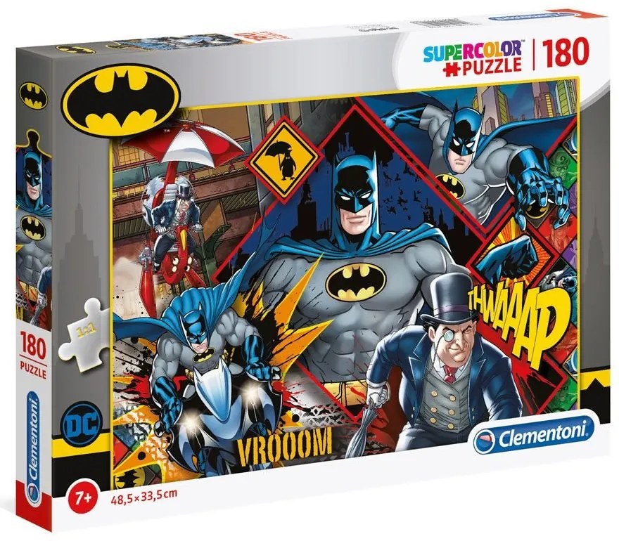 Clementoni - Пъзел DC Batman 180 части 29108