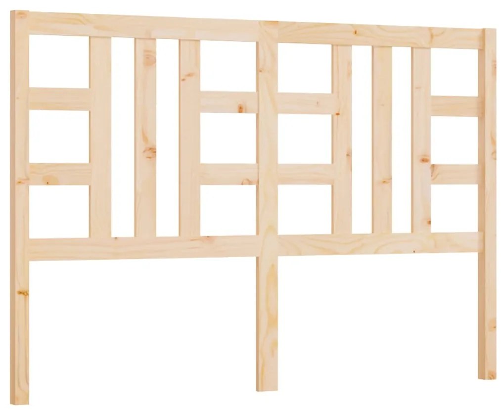 817840 vidaXL Горна табла за легло, 146x4x100 см, бор масив