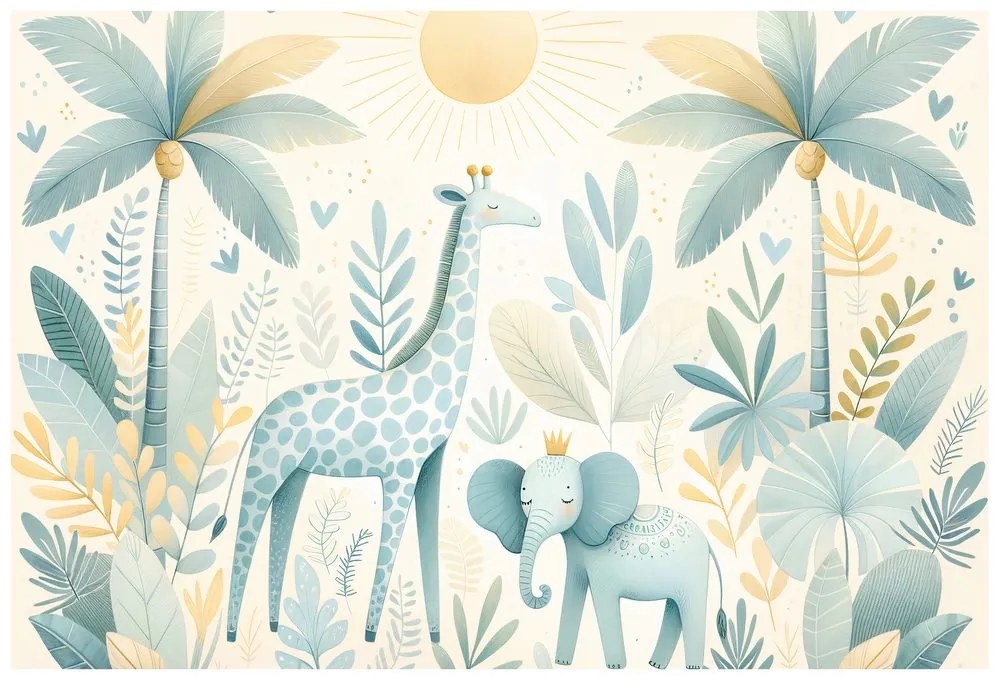 Тапет – Сладки животни в джунглата