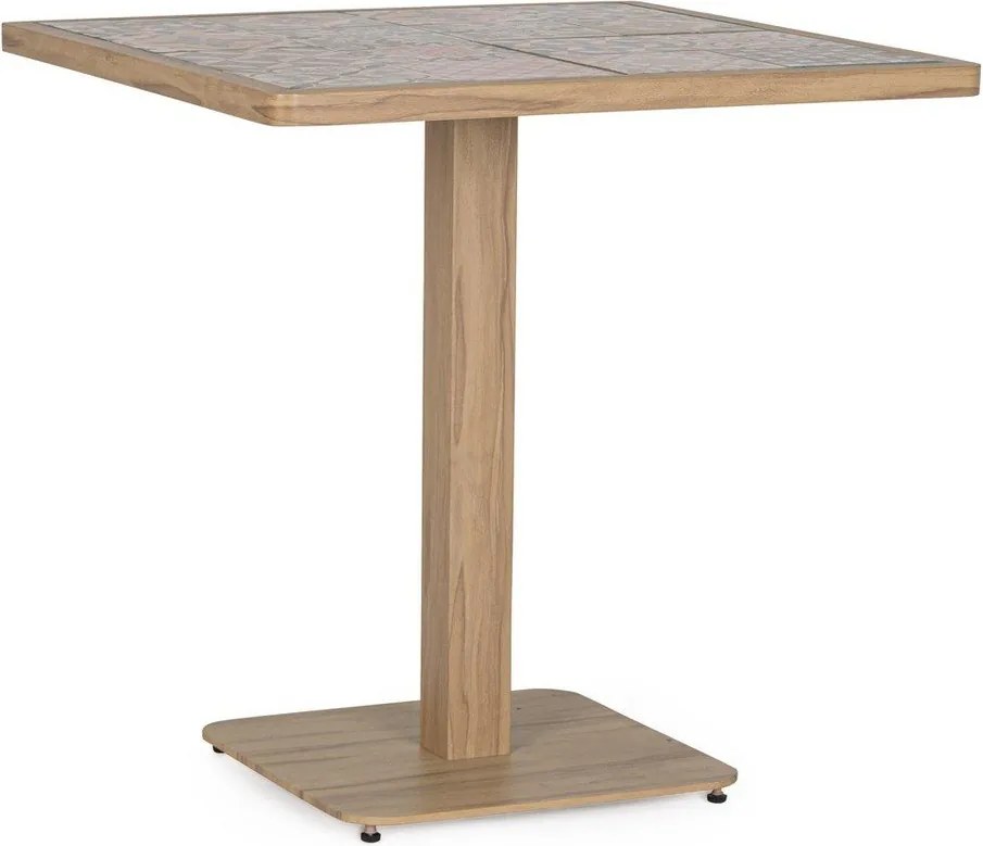 Стоманена градинска масичка 73x73 cm Kalimera – Bizzotto