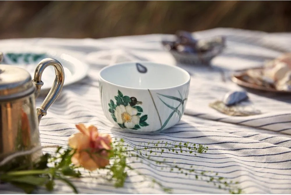 Бяла порцеланова купичка за супа 600 ml Hammershøi Summer – Kähler Design