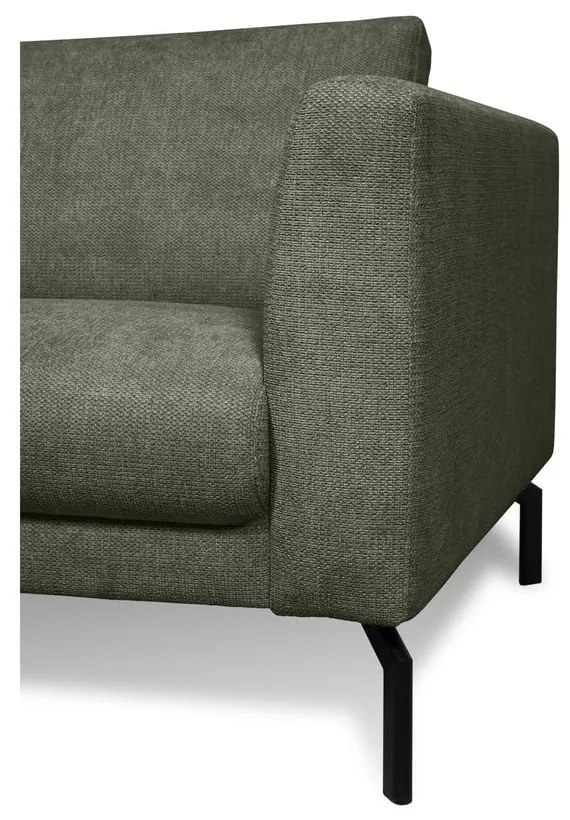 Тъмнозелен диван 216 cm Gomero – Scandic