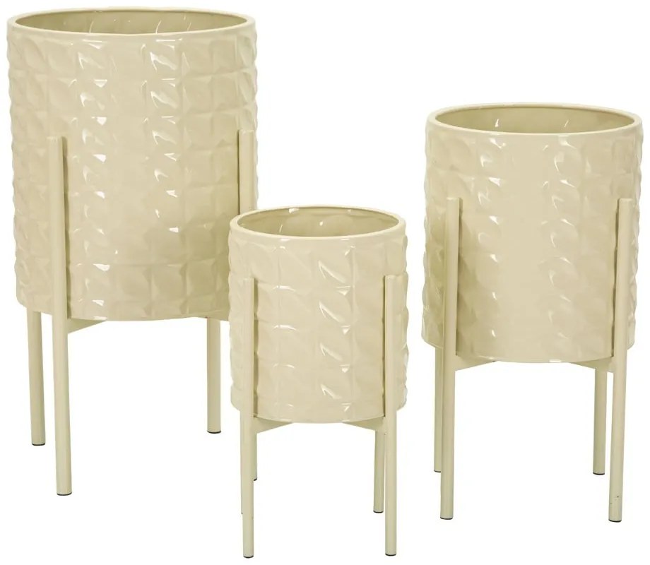 Метални покрития за кашпи в комплект от 3 бр. ø 36 cm Betsy – Mauro Ferretti