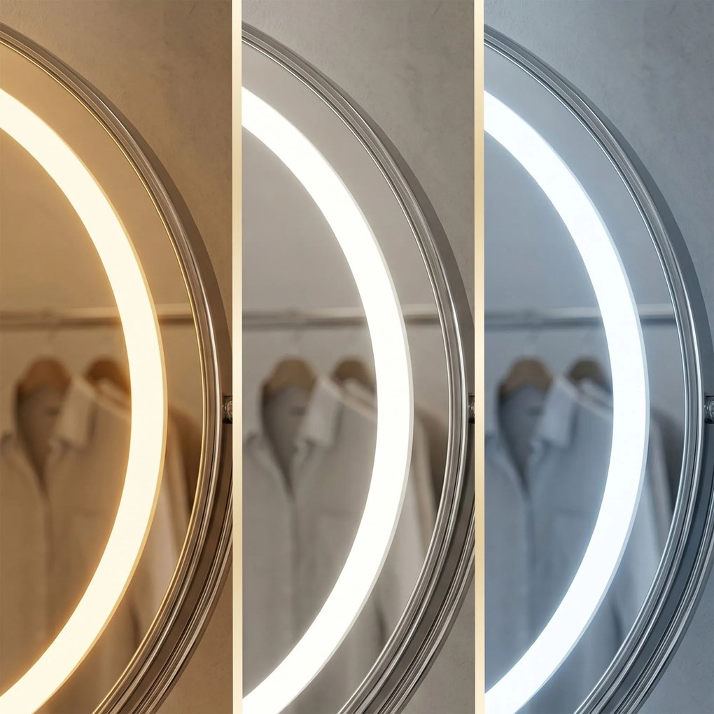 Огледало LED MAKE-UP Chrome 40 cm