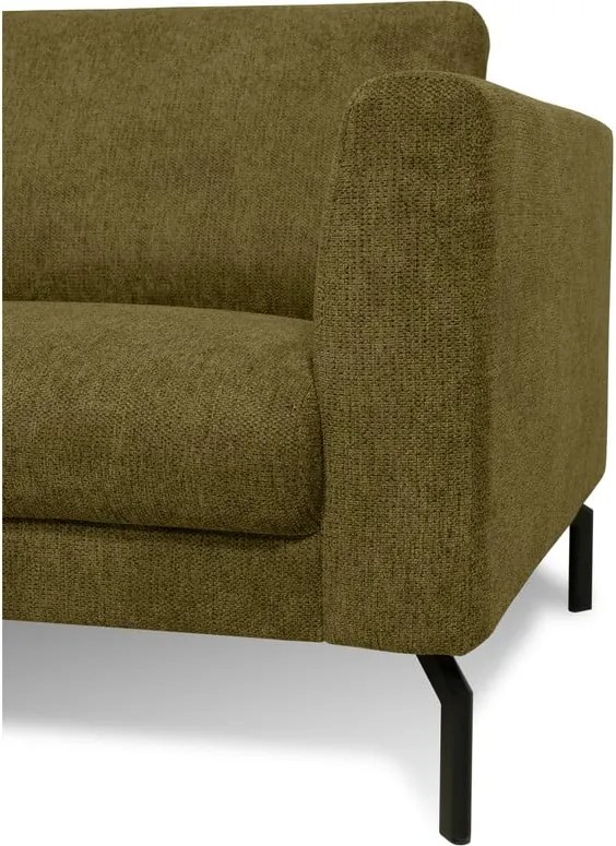 Ъглов диван в цвят горчица (ляв ъгъл) Gomero – Scandic