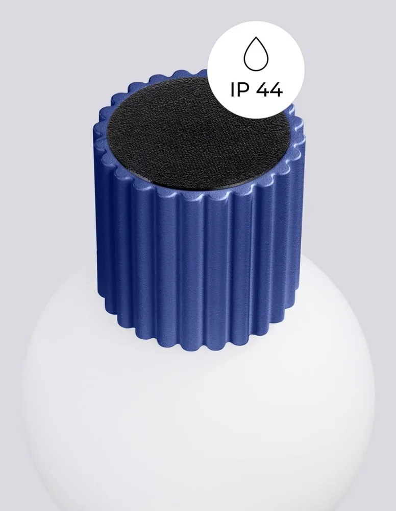 Тъмносиня стенна лампа Orbital – Sollux