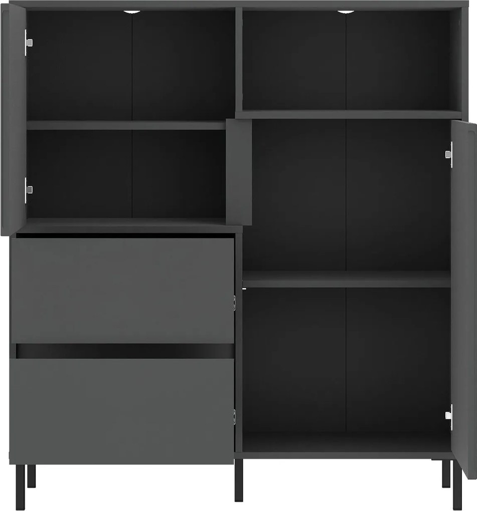 Бюфет Anel Slim-Антрацит