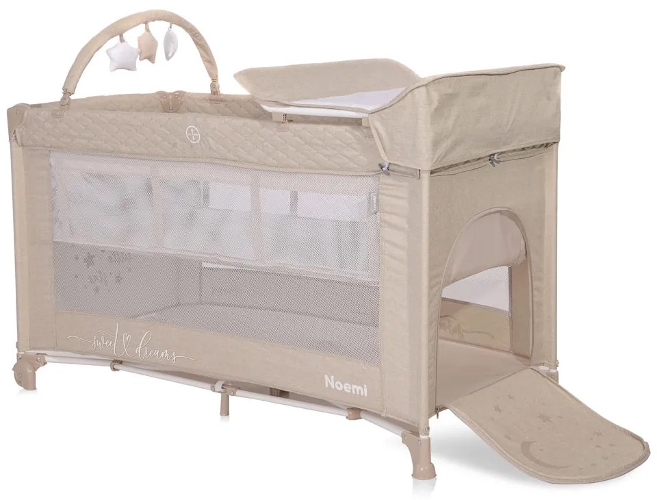 LORELLI Classic Кошара на 2 нивa NOEMI PLUS FOG BEIGE STAR