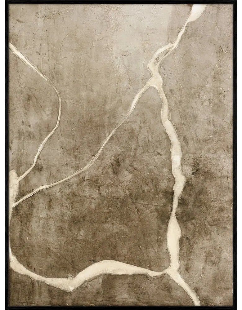 Ръчно рисувана картина 90x120 cm Vibranium – Malerifabrikken