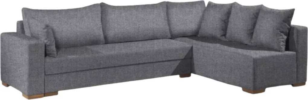 Ъгъл диван Trendy-Left-265φ 165β cm.-Gray