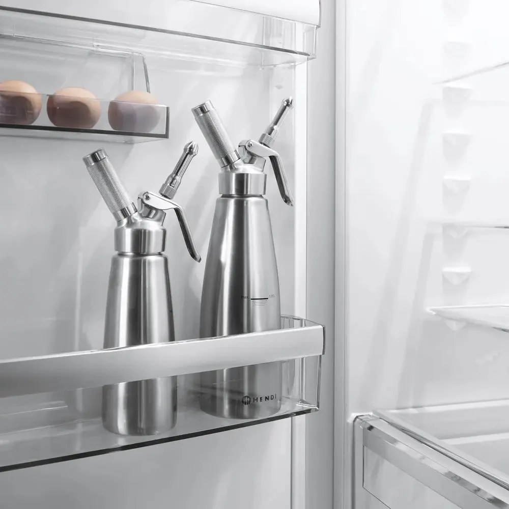 Бутилка от неръждаема стомана за бита сметана , 0,5 л Profi Line - Hendi