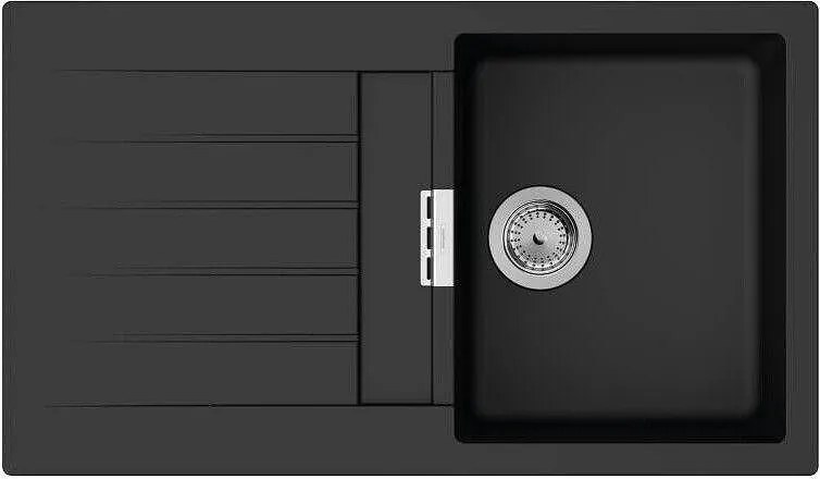 Hansgrohe S520-F345 Композитна мивка за вграждане върху плот