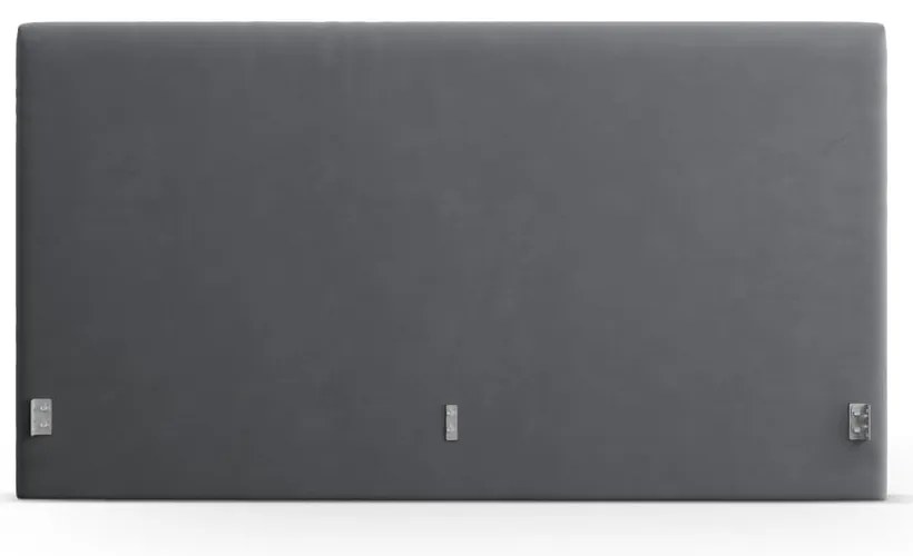 Сива тапицирана табла за легло 170,5x100 cm Remo – Micadoni