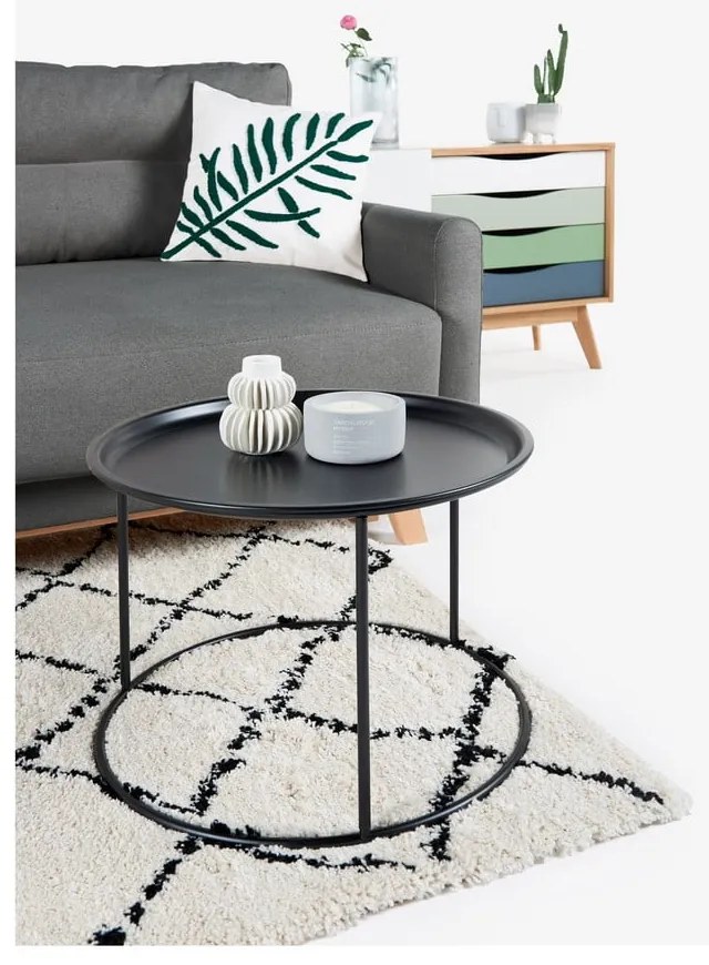 Тъмно сив диван Pop - Bonami Selection