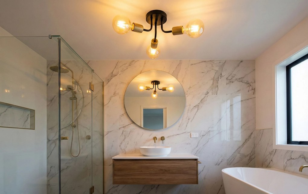 Лампа APP1117-3C Black Gold