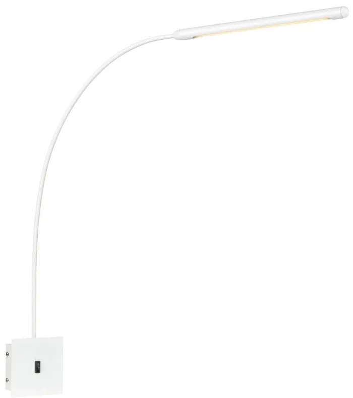 Бяла стенна лампа 1L Antenna - Markslöjd