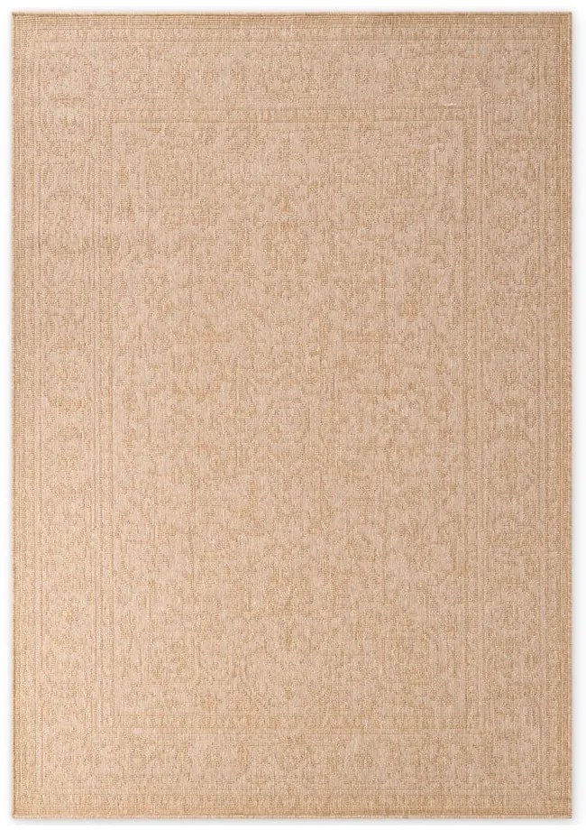 Килим за открито и закрито в цвят слонова кост и бежово 200x290 cm Duet Kona – NORTHRUGS