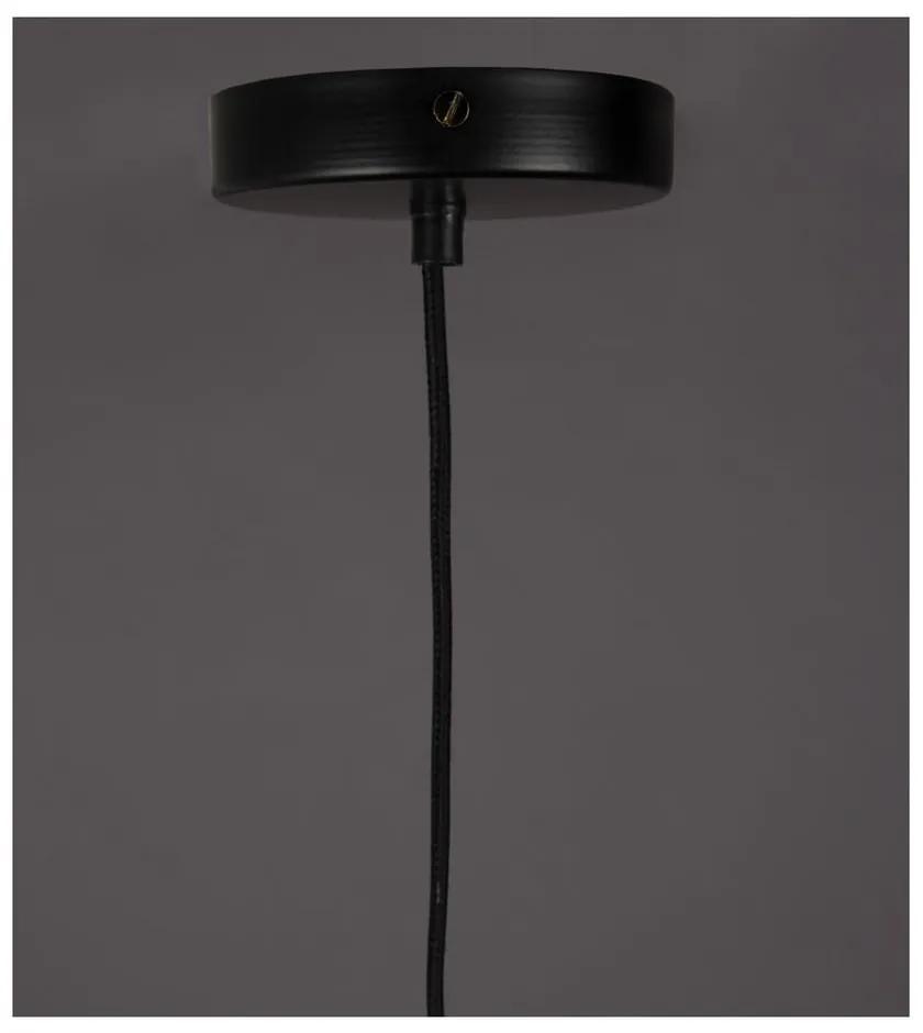 Жълто-черна висяща лампа с метален абажур ø 12 cm Cubo - Dutchbone