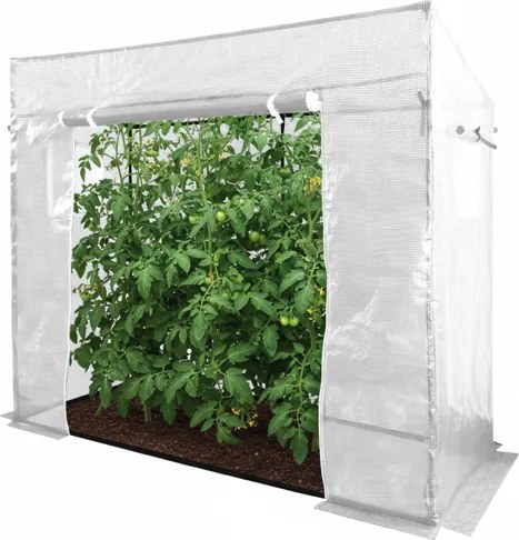 Градинско фолио за бели домати 200 x 77 x 168 cm