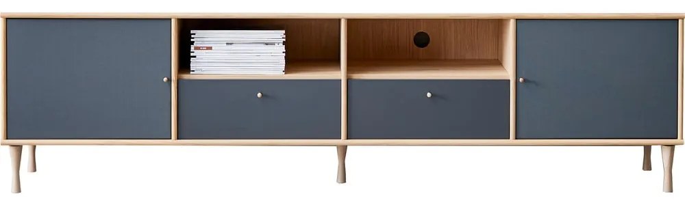 Телевизионен скрин с дъбова облицовка Mistral 233 - Hammel Furniture