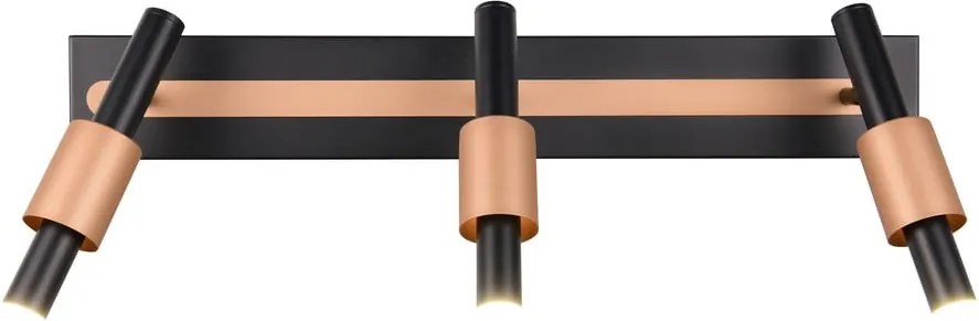 LED прожектор в черен и бронзов цвят 20,5x63 cm Ikaris – Trio Select