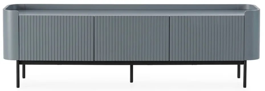 Сиво-синя маса за телевизор 180x55x40 cm Willa – MOME