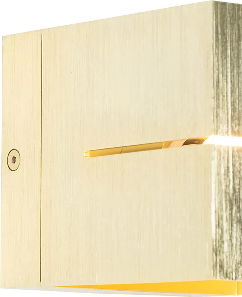 Интелигентен стенен аплик златен 9,7 см с WiFi G9 - Transfer