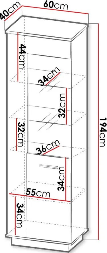 Витрина Lamelo mini