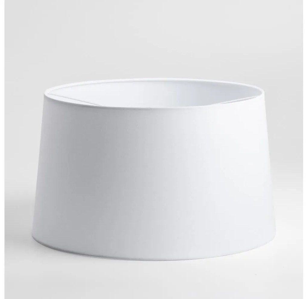 Универсален абажур KERIA, Ø 45 см, бял