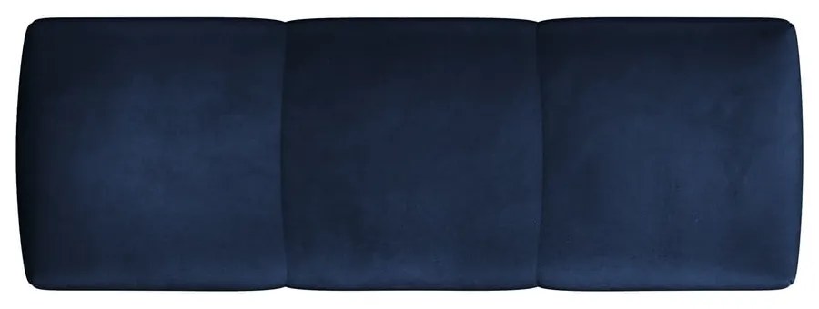 Синя кадифена облегалка за модулен диван Rome Velvet - Cosmopolitan Design