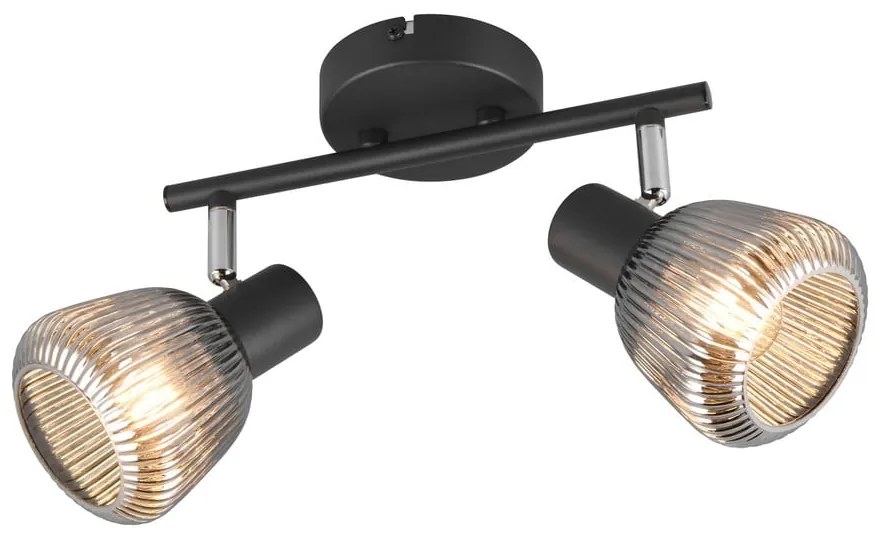 Черен прожектор ø 10 cm Tarifa – Trio